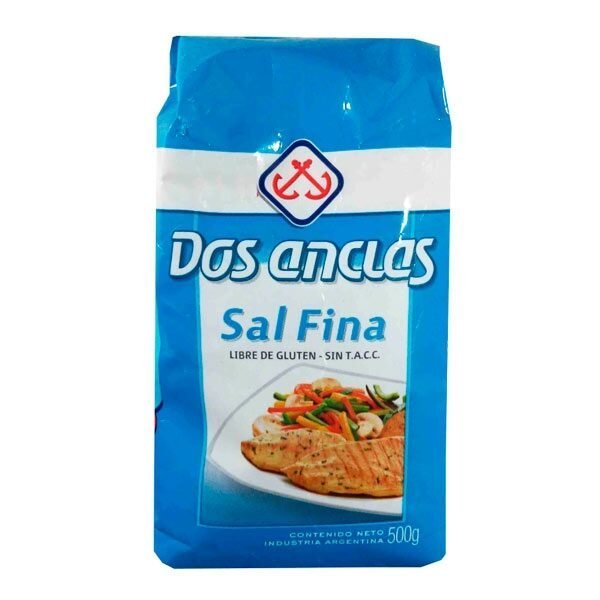 DOS ANCLAS SAL FINA 500 GR