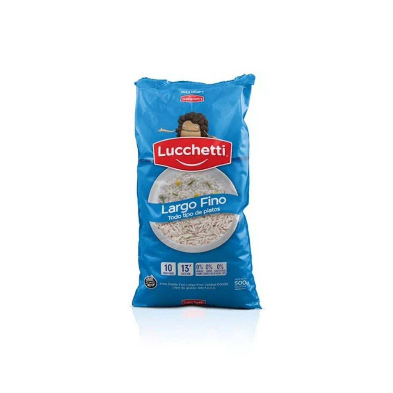LUCHETTI ARROZ LARGO FINO 500 GR - Supermercado El Desafío