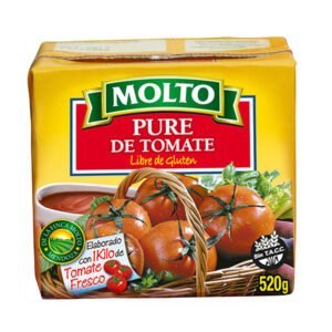 MOLTO PURE DE TOMATES 520 GR