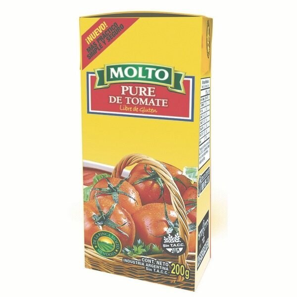 MOLTO PURE DE TOMATE 200 GR