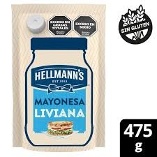 HELLMANNS MAYONESA LIVIANA D.P 475 GR