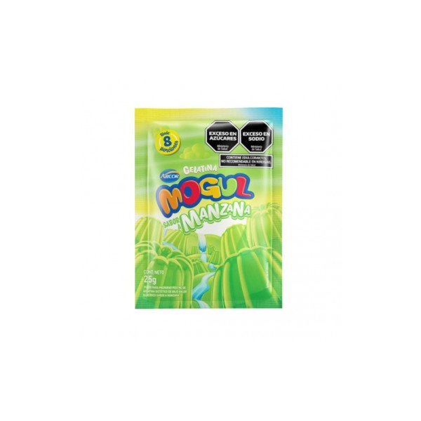 MOGUL GELATINA MANZANA 30 GR