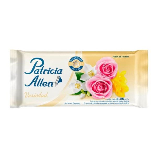 PATRICIA ALLEN JABON DE TOCADOR VARIEDAD X 3 240 GR