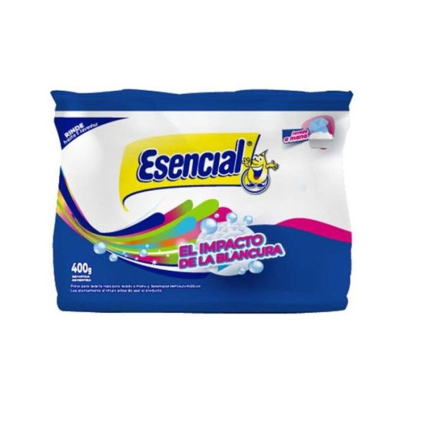 ESENCIAL JABON POLVO REGULAR 400 GR