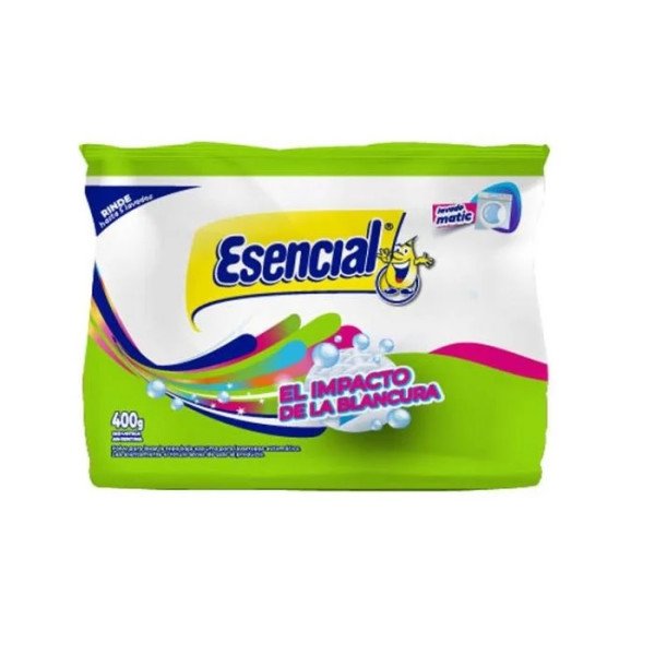 ESENCIAL JABON EN POLVO B.E 400 GR