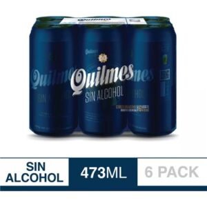 QUILMES CERVEZA LATA 0.0 6 UN